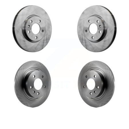 Front Rear Disc Brake Rotors Kit For Chevrolet Cruze Buick Verano Volt Orlando K8-101059