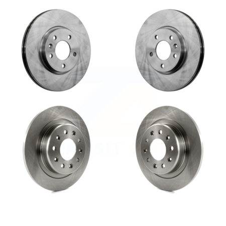 Front Rear Disc Brake Rotors Kit For Chevrolet Equinox Malibu GMC Terrain Buick LaCrosse K8-101060
