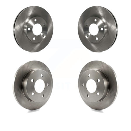 Front Rear Disc Brake Rotors Kit For Ford Mustang K8-101073