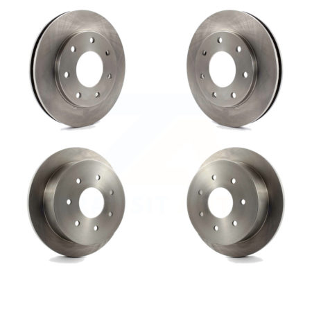 Front Rear Disc Brake Rotors Kit For Ford F-150 F-250 HD 4WD K8-101083