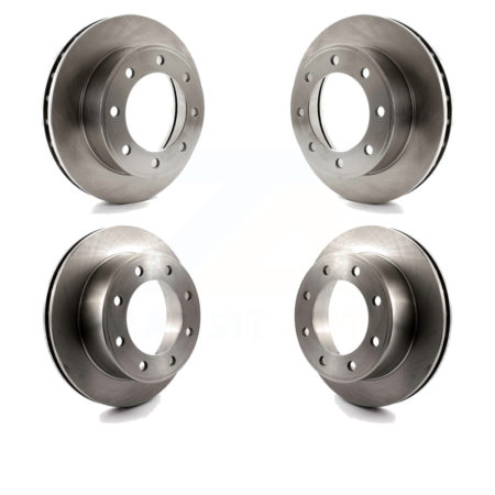 Front Rear Disc Brake Rotors Kit For Ford F-250 Super Duty Excursion 4WD K8-101089
