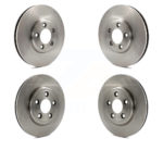 Front Rear Disc Brake Rotors Kit For Lincoln LS Ford Thunderbird Jaguar S-Type K8-101092