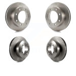 Front Rear Disc Brake Rotors Kit For Ford F-450 Super Duty F-550 K8-101094