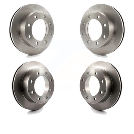 Front Rear Disc Brake Rotors Kit For Ford F-250 Super Duty Excursion 4WD K8-101095