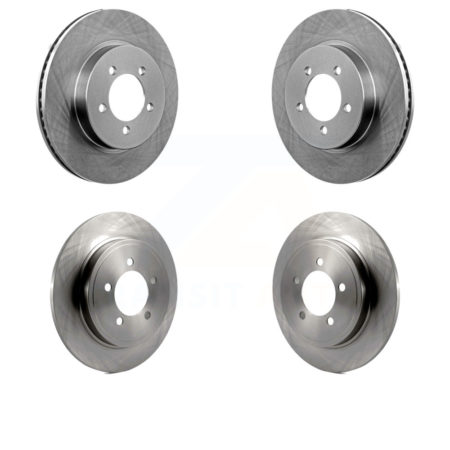 Front Rear Disc Brake Rotors Kit For Ford Explorer Mercury Mountaineer K8-101100