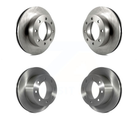 Front Rear Disc Brake Rotors Kit For Ford F-250 Super Duty F-350 K8-101115