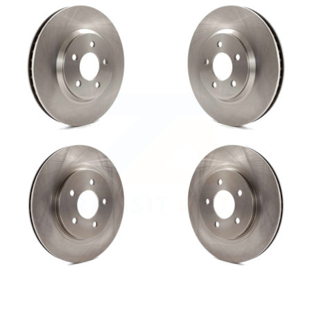 Front Rear Disc Brake Rotors Kit For Ford Mustang K8-101121