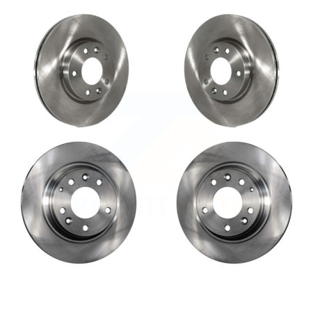 Front Rear Disc Brake Rotors Kit For Ford Fusion Mazda 6 Lincoln MKZ Mercury Milan Zephyr K8-101124