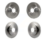 Front Rear Disc Brake Rotors Kit For Ford Explorer Sport Trac Mercury Mountaineer K8-101125