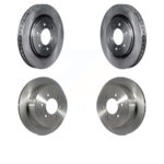 Front Rear Disc Brake Rotors Kit For 2010-2011 Ford F-150 With 6 Lug Wheels K8-101127