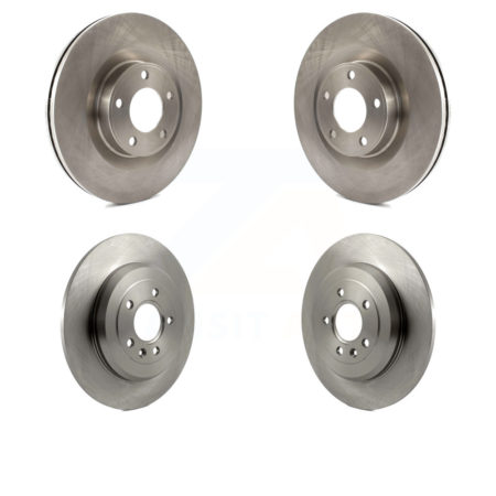 Front Rear Disc Brake Rotors Kit For Ford Edge Lincoln MKX K8-101132