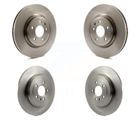 Front Rear Disc Brake Rotors Kit For Ford Explorer Taurus Flex Lincoln MKS MKT K8-101138