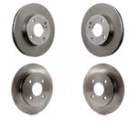 Front Rear Disc Brake Rotors Kit For Ford Fiesta K8-101143