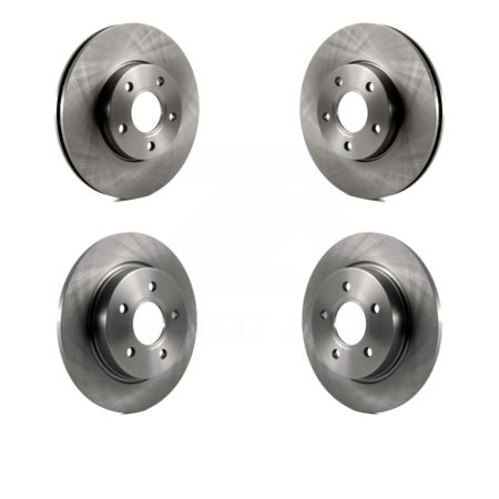 Front Rear Disc Brake Rotors Kit For Ford Focus K8-101144