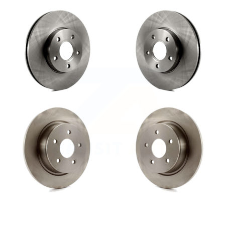 Front Rear Disc Brake Rotors Kit For Ford C-Max K8-101145