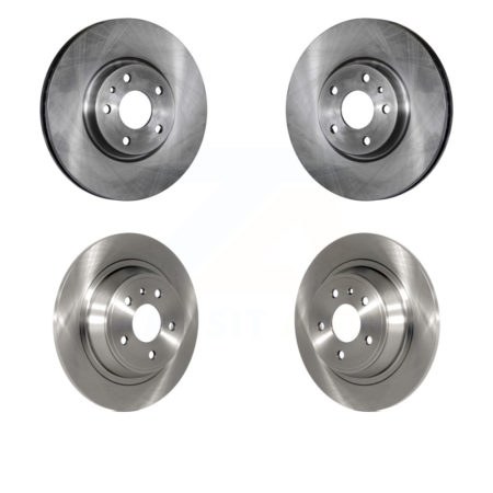 Front Rear Disc Brake Rotors Kit For Ford Fusion Lincoln MKZ K8-101148