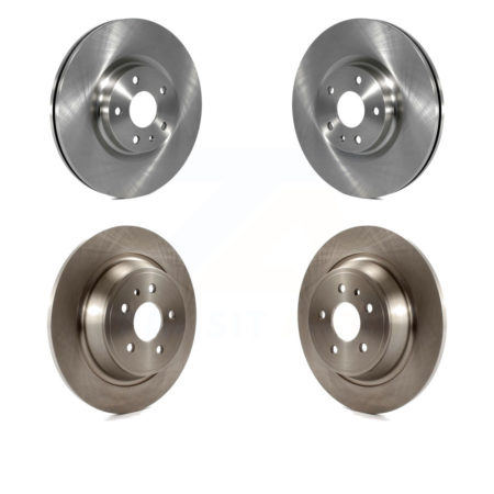 Front Rear Disc Brake Rotors Kit For Ford Fusion Lincoln MKZ K8-101149