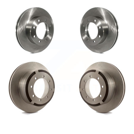 Front Rear Disc Brake Rotors Kit For Ford F-250 Super Duty F-350 F-450 K8-101152