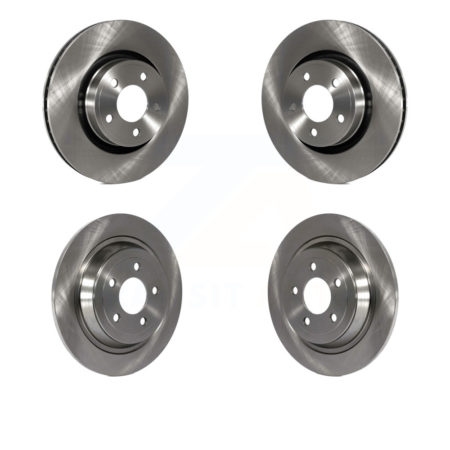 Front Rear Disc Brake Rotors Kit For Ford Mustang K8-101154