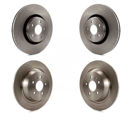 Front Rear Disc Brake Rotors Kit For Lincoln MKC K8-101158