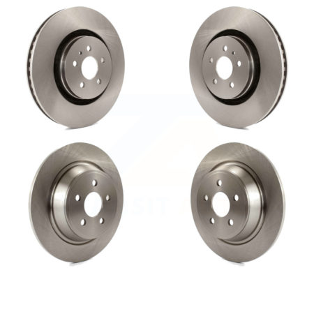 Front Rear Disc Brake Rotors Kit For Ford Edge Fusion Lincoln MKZ MKX Nautilus Continental K8-101160
