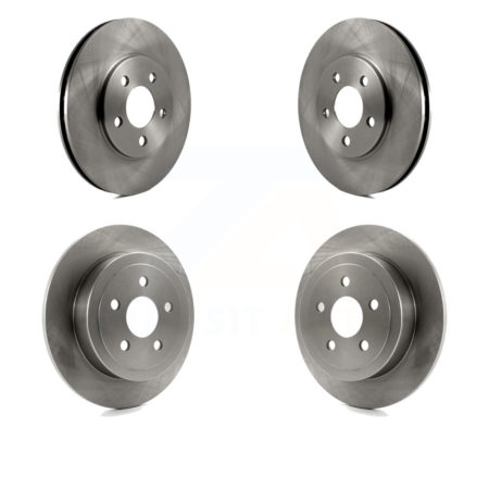 Front Rear Disc Brake Rotors Kit For Chrysler Sebring Dodge Stratus Cirrus Plymouth Breeze K8-101166