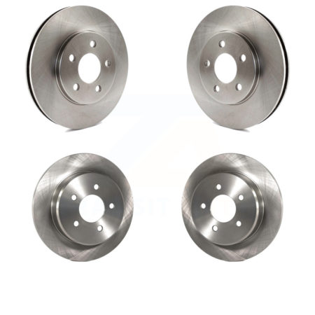 Front Rear Disc Brake Rotors Kit For Dodge Grand Caravan Chrysler Town & Country Plymouth K8-101168