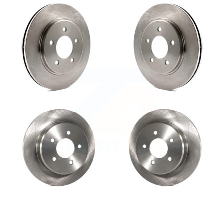 Front Rear Disc Brake Rotors Kit For Dodge Grand Caravan Chrysler Town & Country Plymouth K8-101169