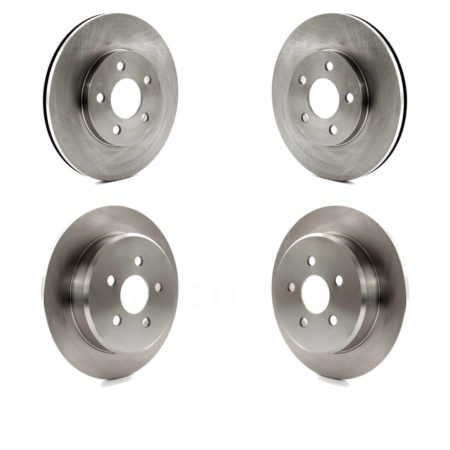 Front Rear Disc Brake Rotors Kit For Neon Dodge Plymouth Chrysler K8-101172
