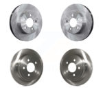 Front Rear Disc Brake Rotors Kit For 2003-2007 Jeep Liberty K8-101179