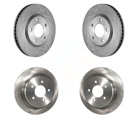 Front Rear Disc Brake Rotors Kit For Dodge Grand Caravan Chrysler Town & Country Voyager K8-101181