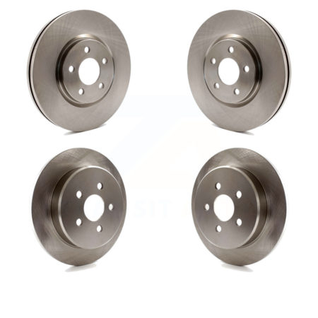 Front Rear Disc Brake Rotors Kit For Chrysler PT Cruiser Dodge Neon K8-101186