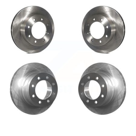 Front Rear Disc Brake Rotors Kit For Dodge Ram 2500 1500 3500 K8-101187