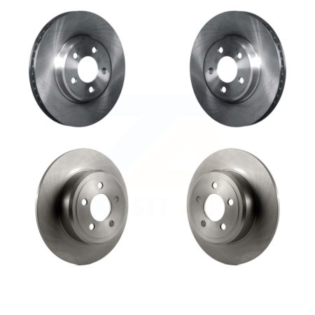 Front Rear Disc Brake Rotors Kit For Dodge Charger Chrysler 300 Challenger Magnum K8-101190