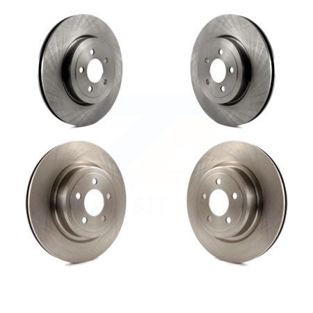 Front Rear Disc Brake Rotors Kit For Dodge Charger With Police Package K8-101193