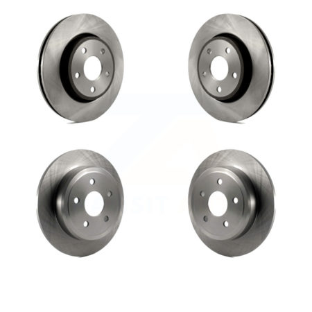 Front Rear Disc Brake Rotors Kit For Jeep Grand Cherokee Commander K8-101194