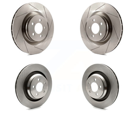 Front Rear Disc Brake Rotors Kit For Dodge Charger Chrysler 300 Challenger Magnum K8-101195