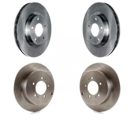 Front Rear Disc Brake Rotors Kit For Mitsubishi Outlander K8-101200