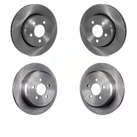 Front Rear Disc Brake Rotors Kit For Jeep Liberty Dodge Nitro K8-101203
