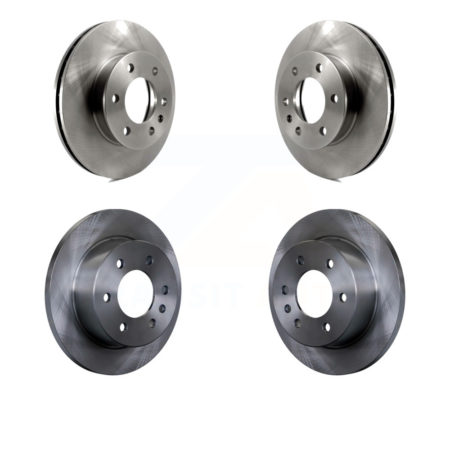 Front Rear Disc Brake Rotors Kit For Sprinter 2500 Mercedes-Benz Freightliner Dodge 3500 K8-101205