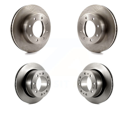 Front Rear Disc Brake Rotors Kit For Ram 2500 3500 1500 Dodge K8-101208