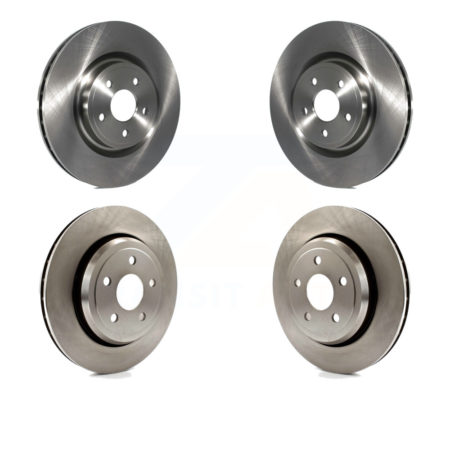 Front Rear Disc Brake Rotors Kit For Jeep Grand Cherokee Dodge Durango K8-101214