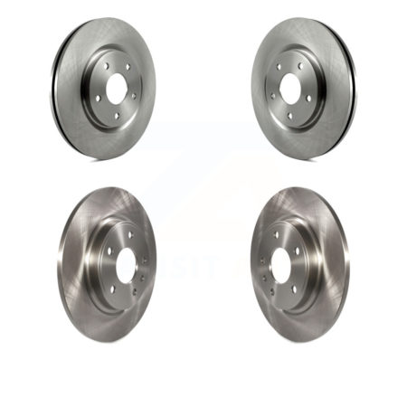 Front Rear Disc Brake Rotors Kit For Chrysler Pacifica Voyager Grand Caravan K8-101216