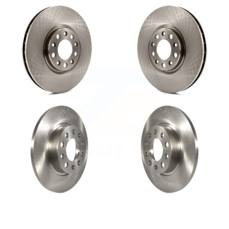 Front Rear Disc Brake Rotors Kit For Jeep Renegade Compass Fiat 500X K8-101219