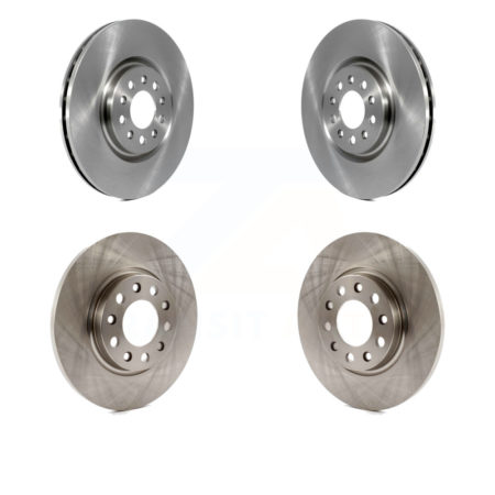 Front Rear Disc Brake Rotors Kit For Jeep Cherokee Chrysler 200 K8-101222