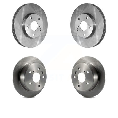 Front Rear Disc Brake Rotors Kit For Toyota Camry Lexus ES300 Solara K8-101239