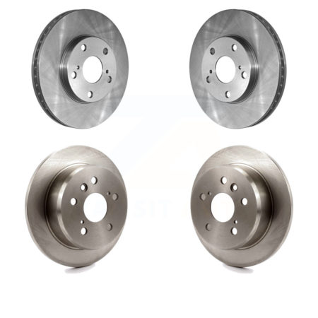 Front Rear Disc Brake Rotors Kit For Toyota Camry K8-101243