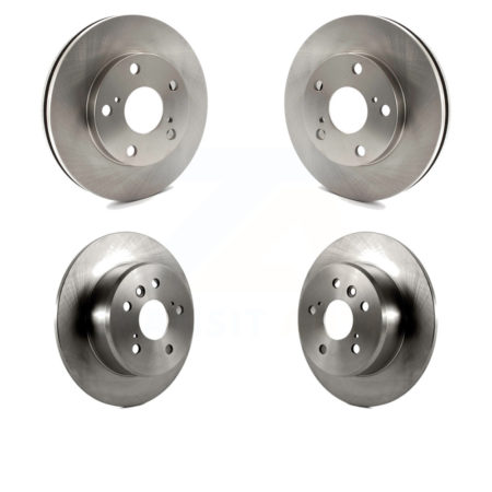 Front Rear Disc Brake Rotors Kit For Toyota Camry K8-101245