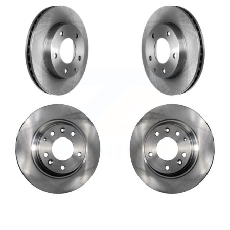 Front Rear Disc Brake Rotors Kit For Mazda 626 K8-101247