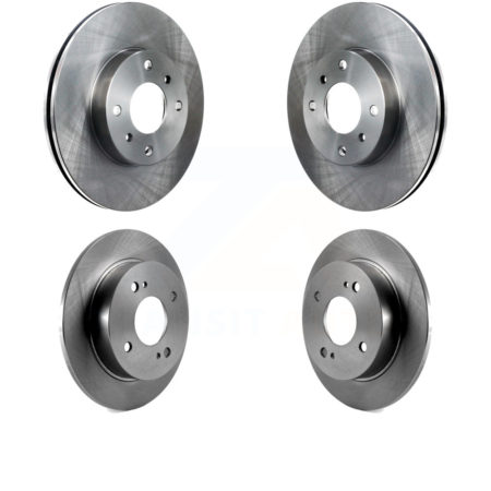 Front Rear Disc Brake Rotors Kit For Nissan Altima Sentra Infiniti G20 INFINITI K8-101248